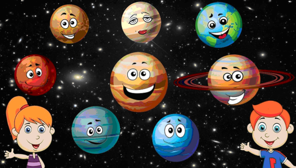 Планеты солнечной системы для детей