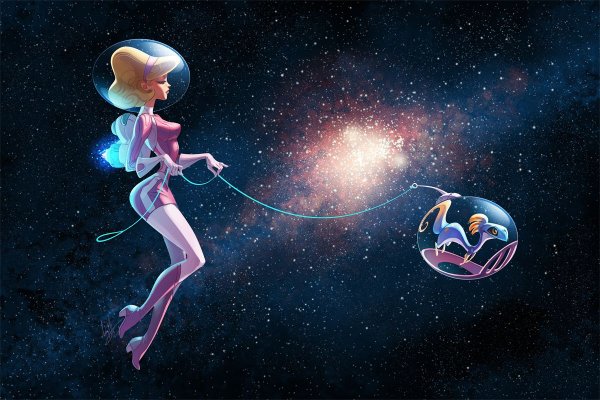 Космическая девочка