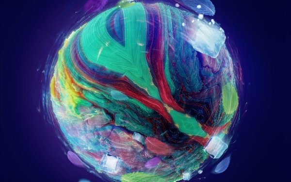 Цветные планеты