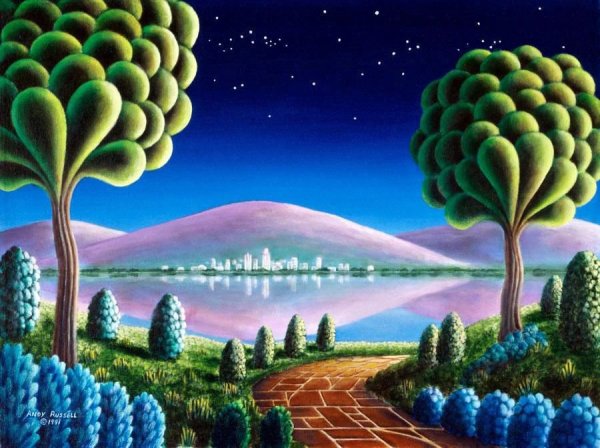 Энди Рассел картины