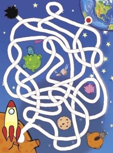 Игра космический Лабиринт