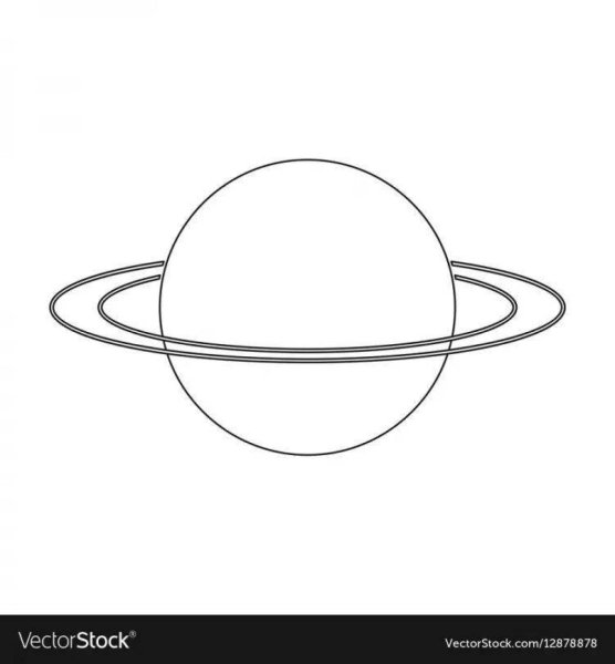 Планета Уран раскраска для детей