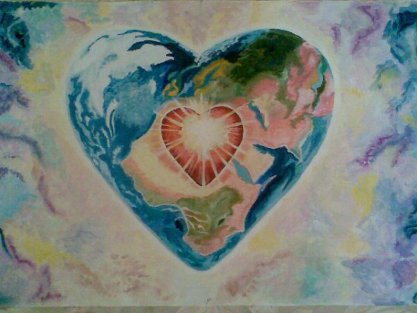 Планета земля сердце