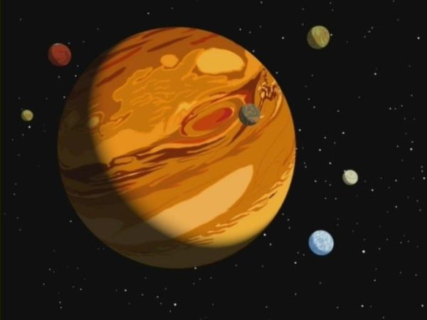 Мультяшная Планета Меркурий