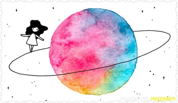 Рисунки для срисовки акварелью легкие