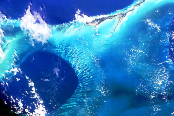 Мировой океан из космоса