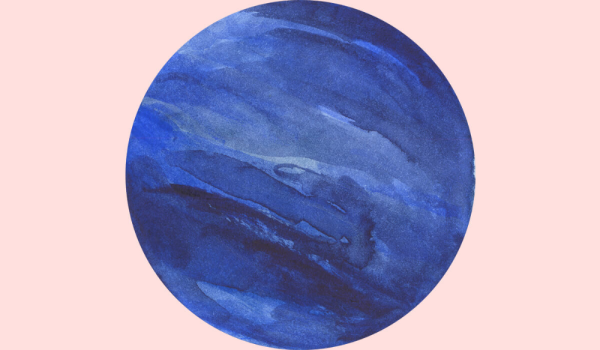 Нарисовать планету Нептун