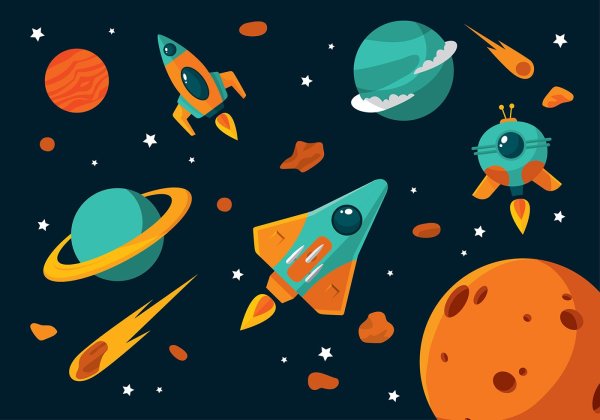 Стилизованные планеты