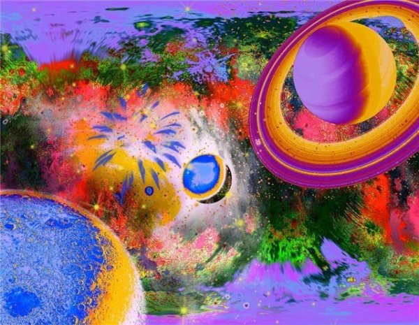 Разноцветная Планета