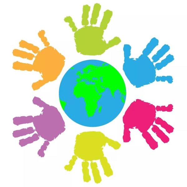 Планета земля в ладошках