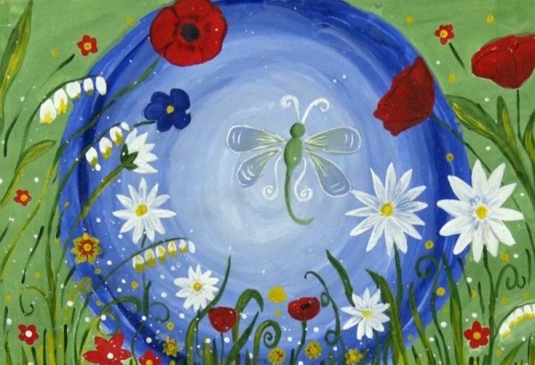 Конкурс рисунков цветы