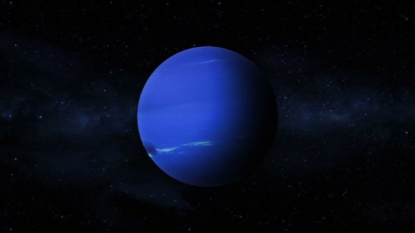 Планета Нептун гифка