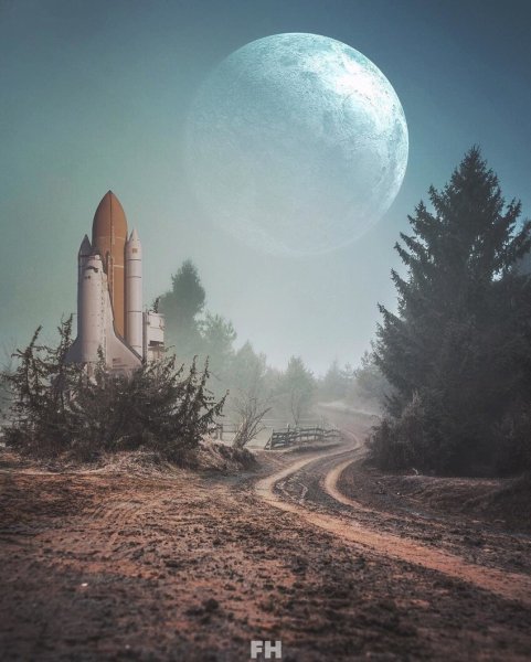 Космический пейзаж