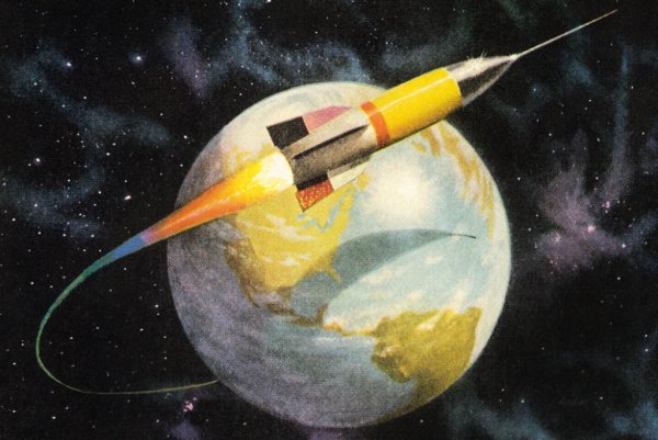 Ракета вокруг земли