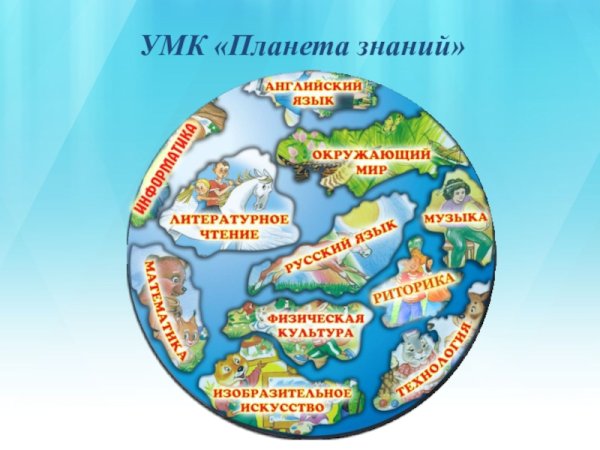 Учебно методический комплекс Планета знаний