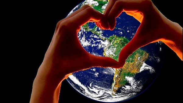 Планета земля сердце