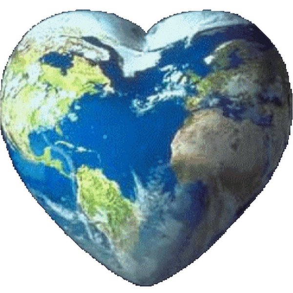Планета земля сердце