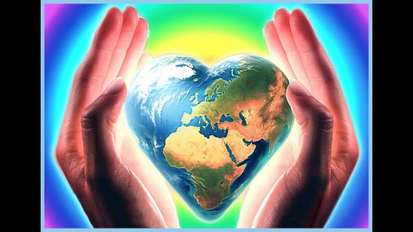 Планета земля сердце