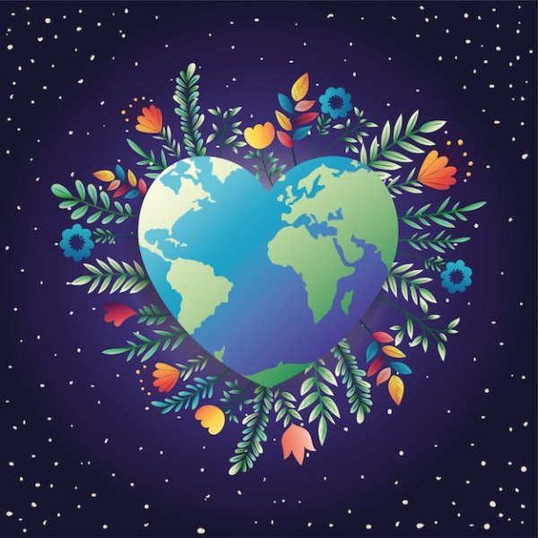 Планета с сердечком