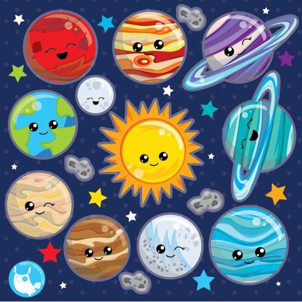 Космос планеты для детей