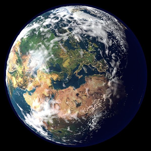Глобус нашей планеты