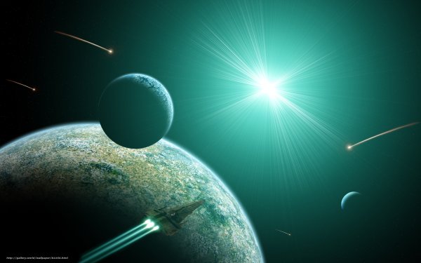 Планеты космос кометы