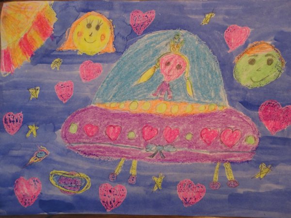 Рисунки на п0есню "раскрасим всю планету