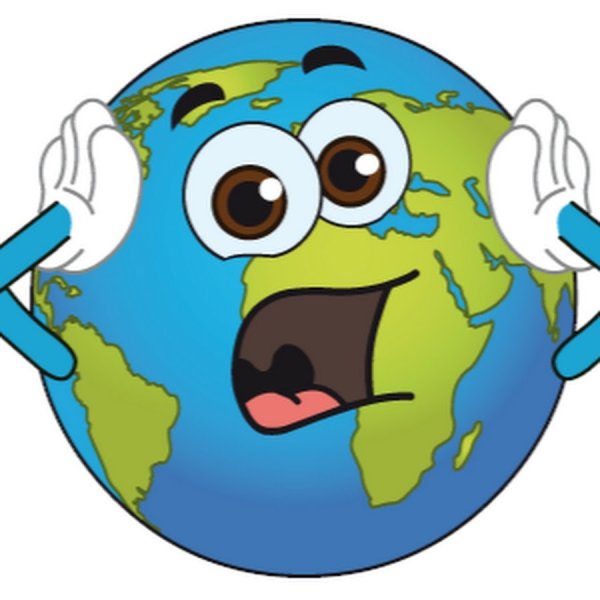 Планета земля с глазками