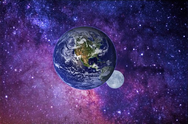 Луна Планета космос