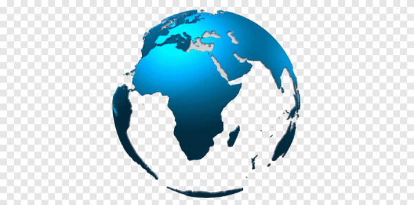 Земной шар на прозрачном фоне