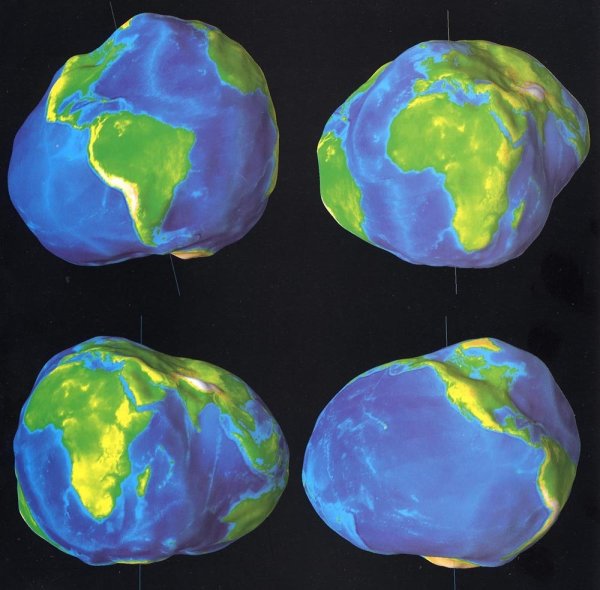 Геоид это истинная форма земли