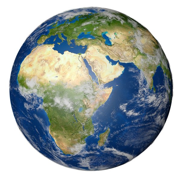 Земля на Светлом фоне
