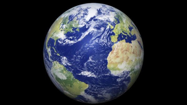 Планета земля на прозрачном фоне