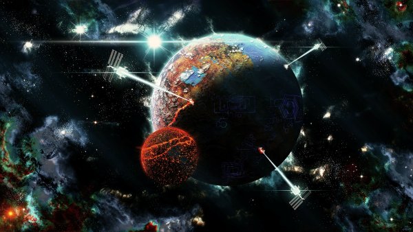 Планета космос будущего