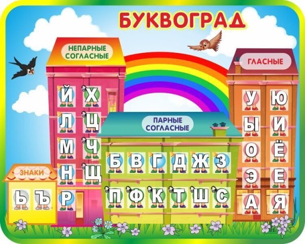 Буквоград для дошкольников