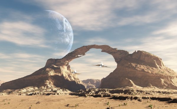 Инопланетные пейзажи