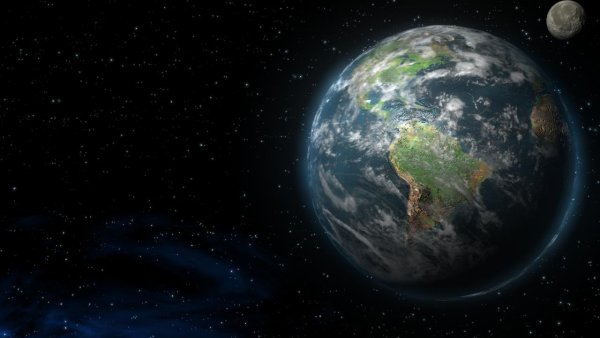 Земля в космосе для детей