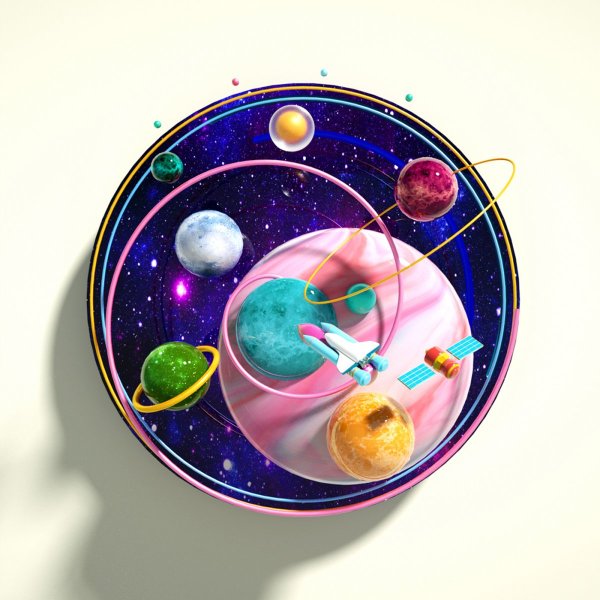 Круглая Космическая Планета