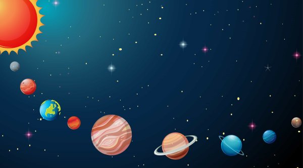 Солнечная система фон