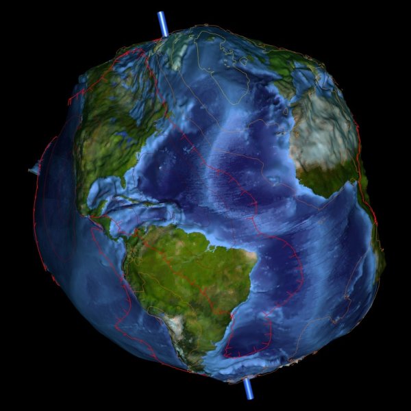 Форма земли геоид