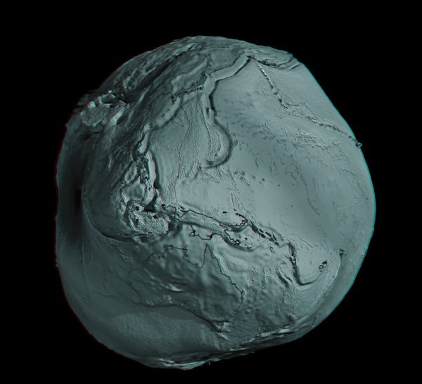 Земля без океанов