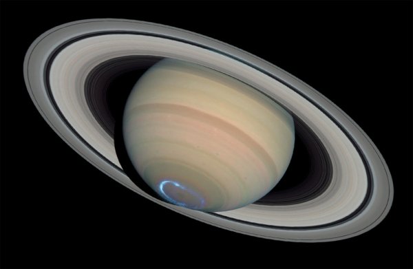 Хаббл снимки Сатурна