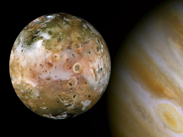 Юпитер в телескоп Хаббл