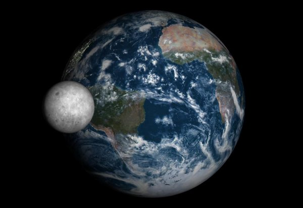 Земля с телескопа Хаббл