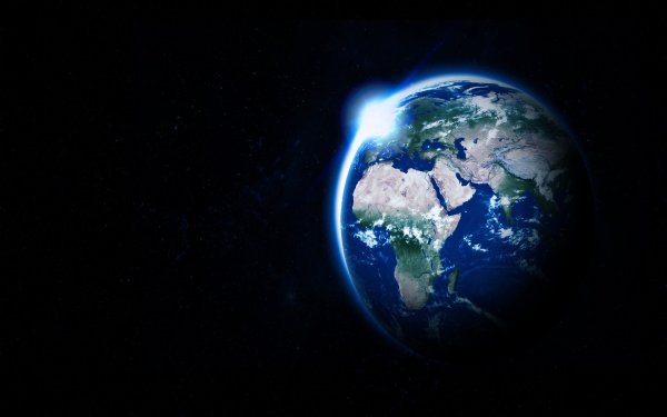 Земной шар вид из космоса