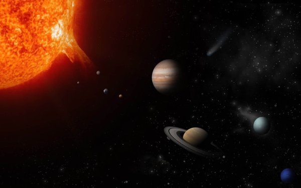 Звёзды и планеты солнечной системы