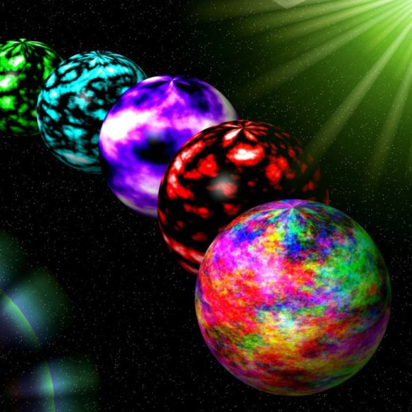Красочные планеты