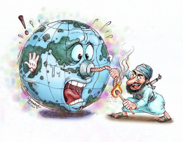 Планета земля карикатура