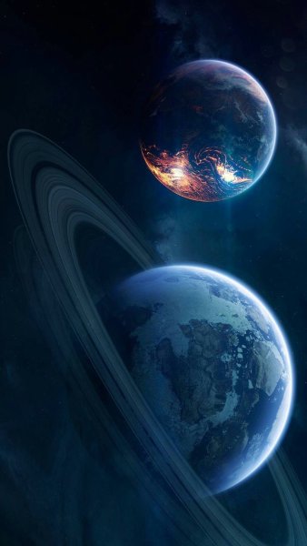 Космические заставки на телефон