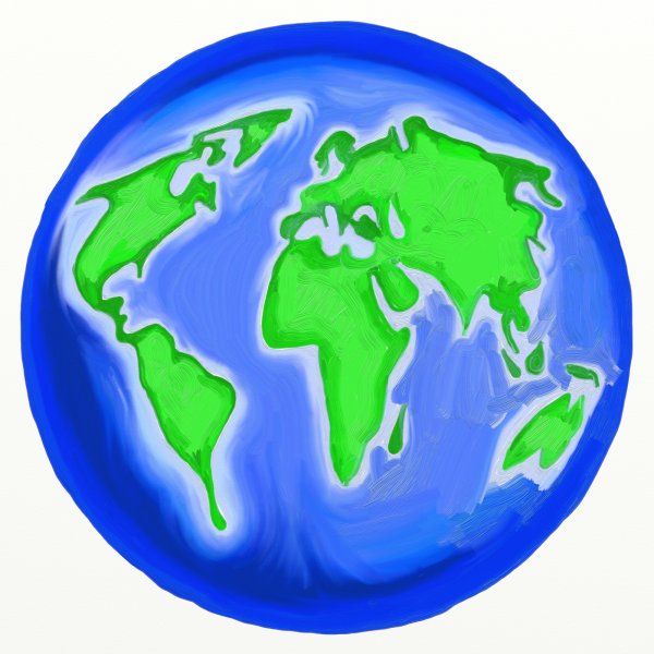 Планета земля рисунок